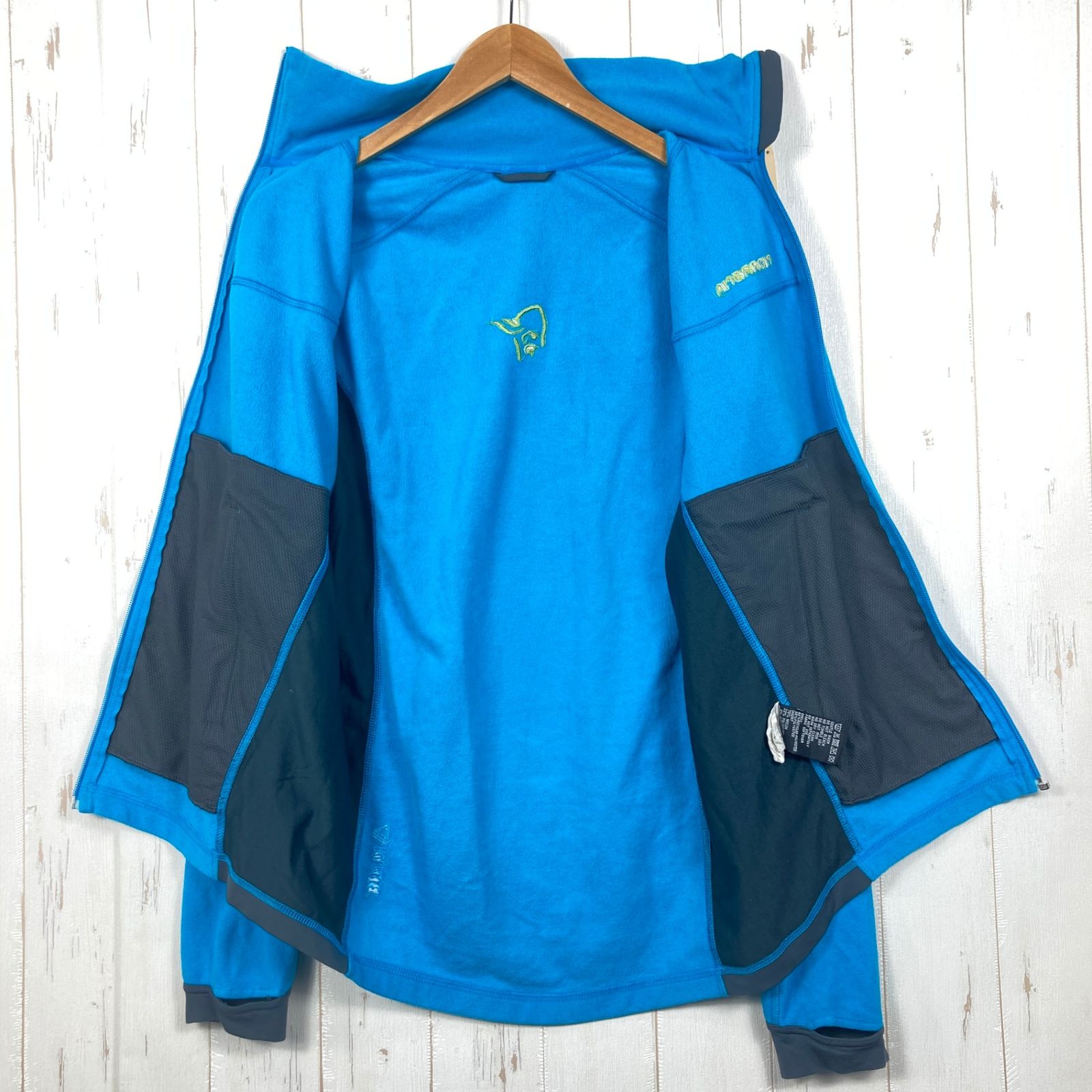 ✉️Men's M ブルー系 Norrona ( ノローナ ) フォルケティン ウォーム1 ジャケット Falketind Warm1 Jacket Caribbean Blue ポリエステル ウェア トップス アウター ジャケット フリー