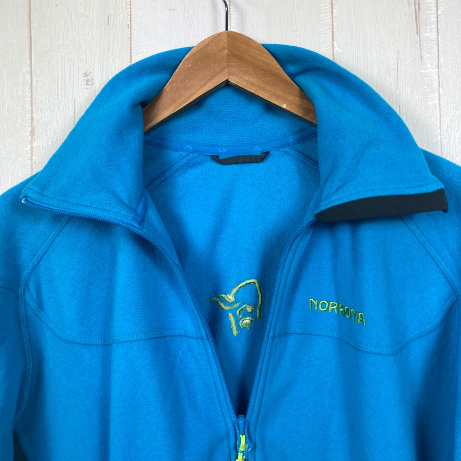 ✉️Men's M ブルー系 Norrona ( ノローナ ) フォルケティン ウォーム1 ジャケット Falketind Warm1 Jacket Caribbean Blue ポリエステル ウェア トップス アウター ジャケット フリー