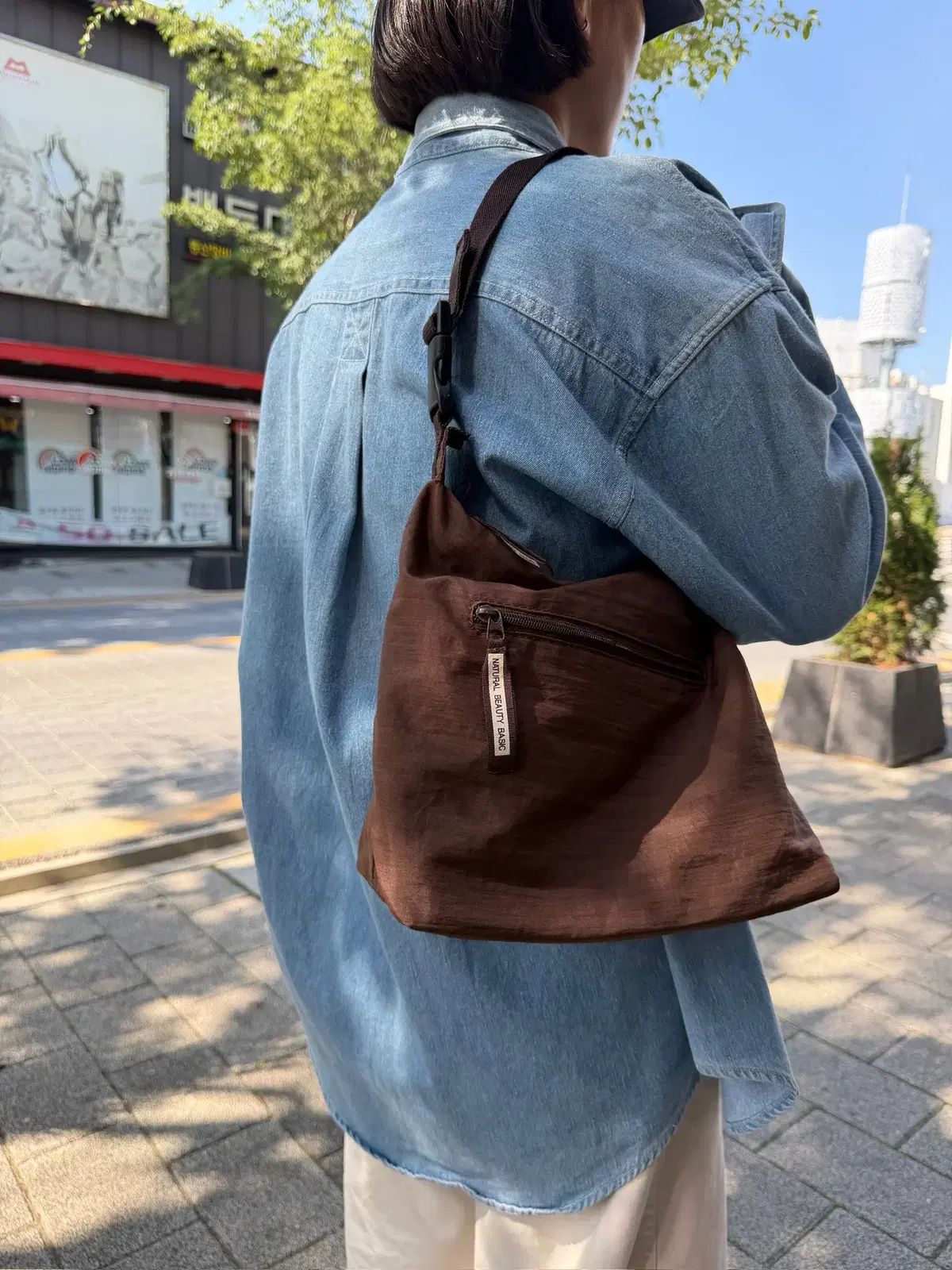 Natural Beauty Basic ナイロン ショルダーバッグ