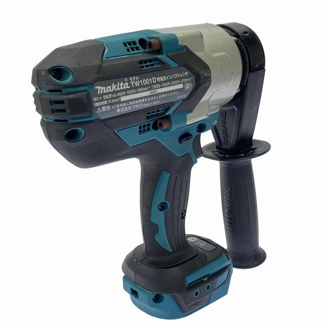 ☆比較的綺麗です☆makita マキタ 18V 充電式インパクトレンチ TW1001D 本体のみ 電動工具 締め付け ナット取付128993