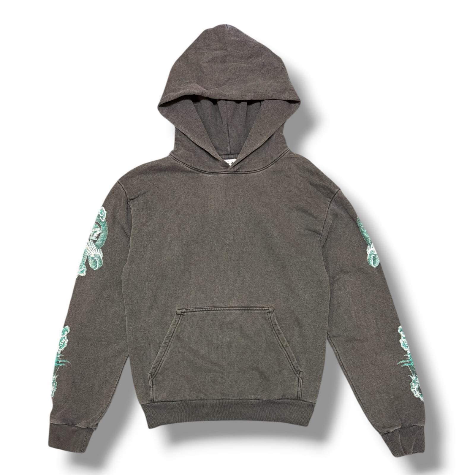 参考上代29400円 BASKETCASE ENTER, hoodie エンターフーディー スウェットパーカー バスケットケース チャコール XS （15933M） 参考上代29400円 BASKETCASE ENTER, hoodie エンターフーディー