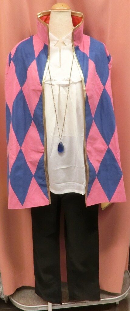 ジブリ ハウルの動く城 ハウル 風 男性Mサイズ サークル製・未着用 コスプレ衣装