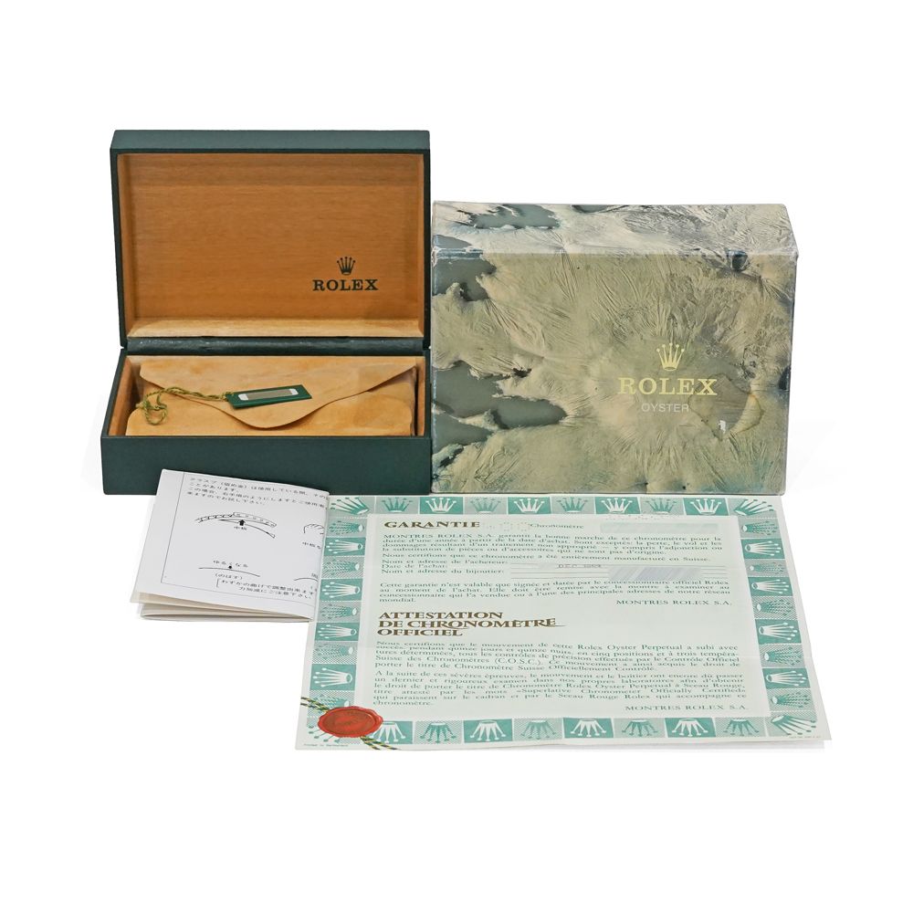 X番 箱・保証書付き ROLEX デイトジャスト Ref.16234 ブルー 中古品