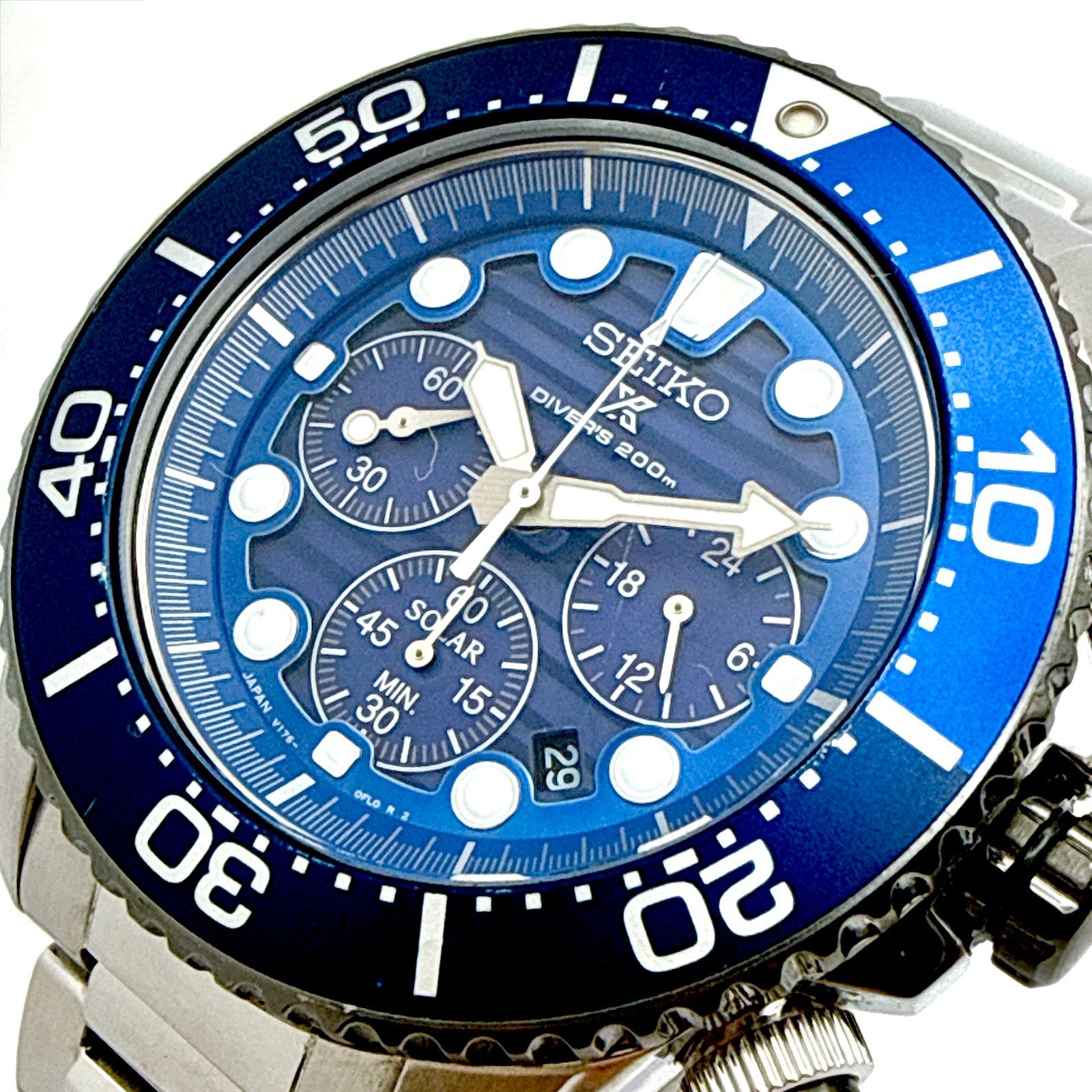 B155【箱入り・Special Edition】 SEIKO PROSPEX Save the Ocean 