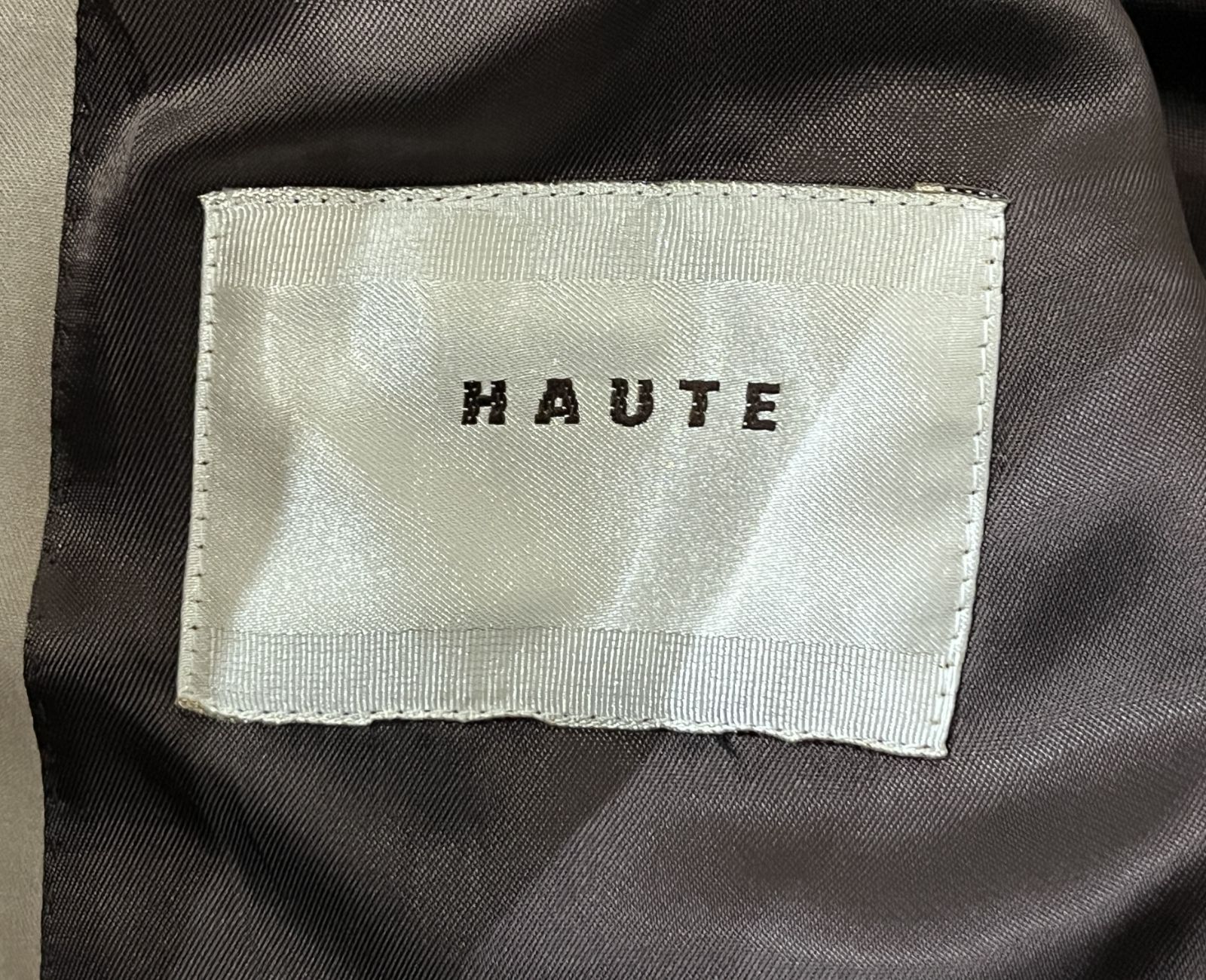 イタリア製 HAUTE｜オート 2B テーラードジャケット