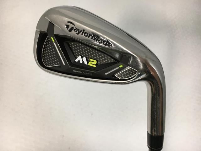 返品OK 【中古ゴルフクラブ】(6本セット)テーラーメイド M2 アイアン 2017 (USA仕様) TM-REAX75 5～9.P