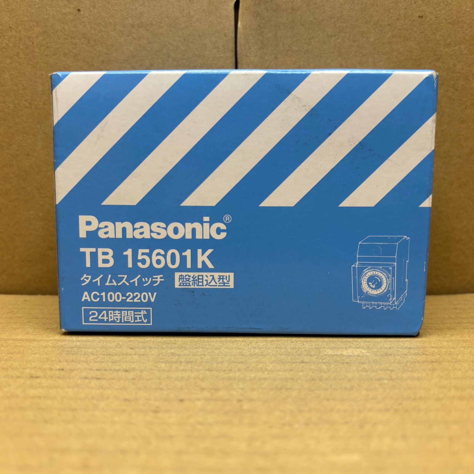 <ナ>パナソニック(Panasonic) 協約型タイムスイッチ 1回路型 TB15601K