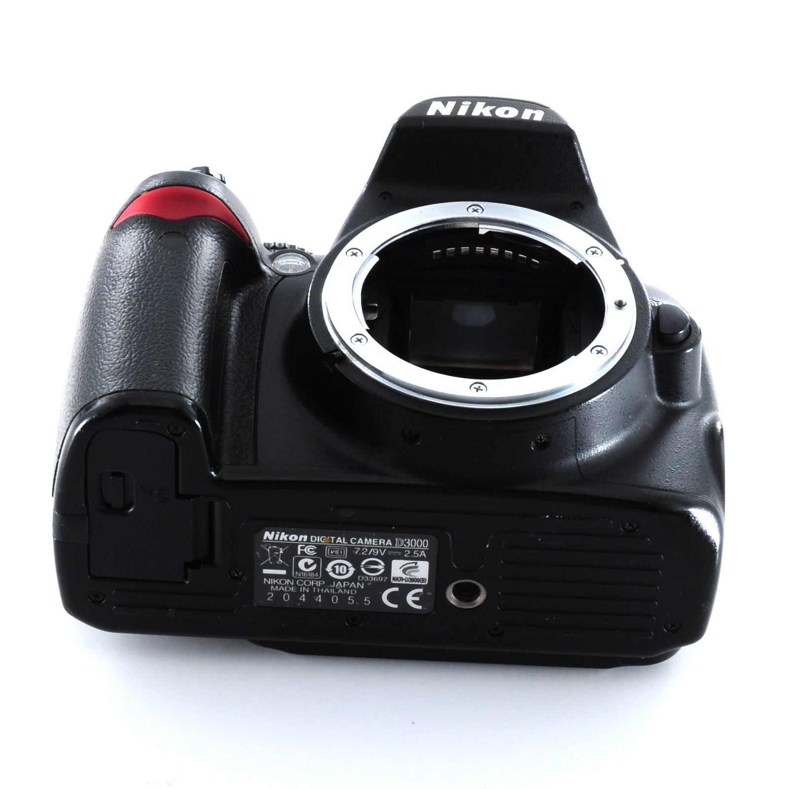 ニコン】Nikon D3000 デジタル一眼レフ + SDカード、バッテリー #T198B