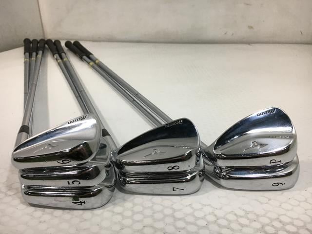 返品OK 【中古ゴルフクラブ】(7本セット)ミズノ MP-5 アイアン 2015 (日本仕様) D/G SL 4～9.P