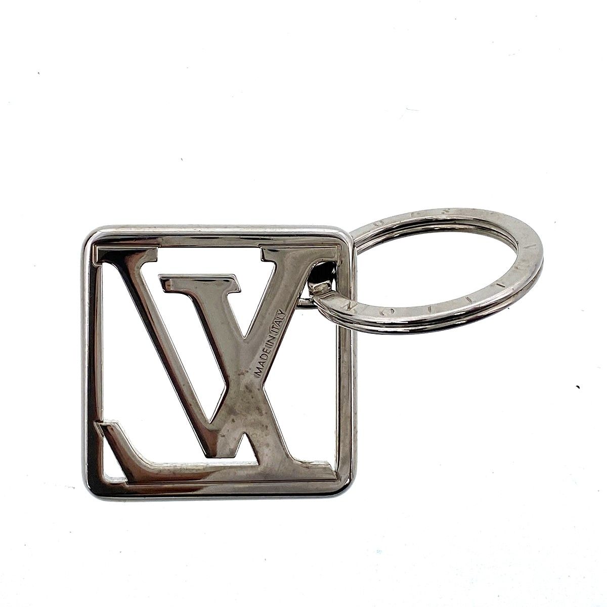 LOUIS VUITTON ルイ・ヴィトン LVイニシャルフレームキーホルダー