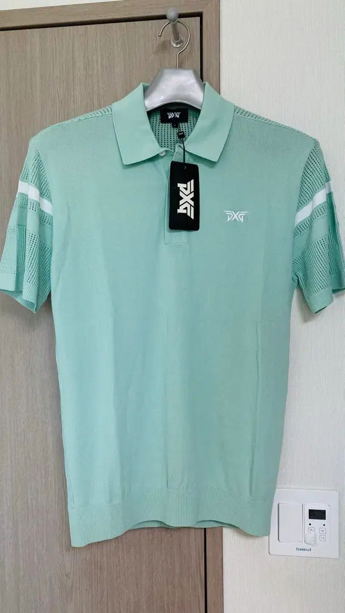 新品) PXG ゴルフウェア ミント色 半袖
