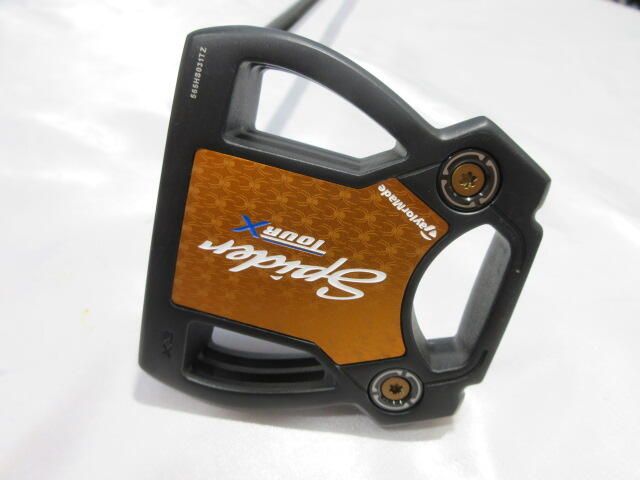 テーラーメイド　Spider TOUR X SS TruePath BLACK　パター　中古　ゴルフドゥ！甲府バイパス店【最短即日発送】