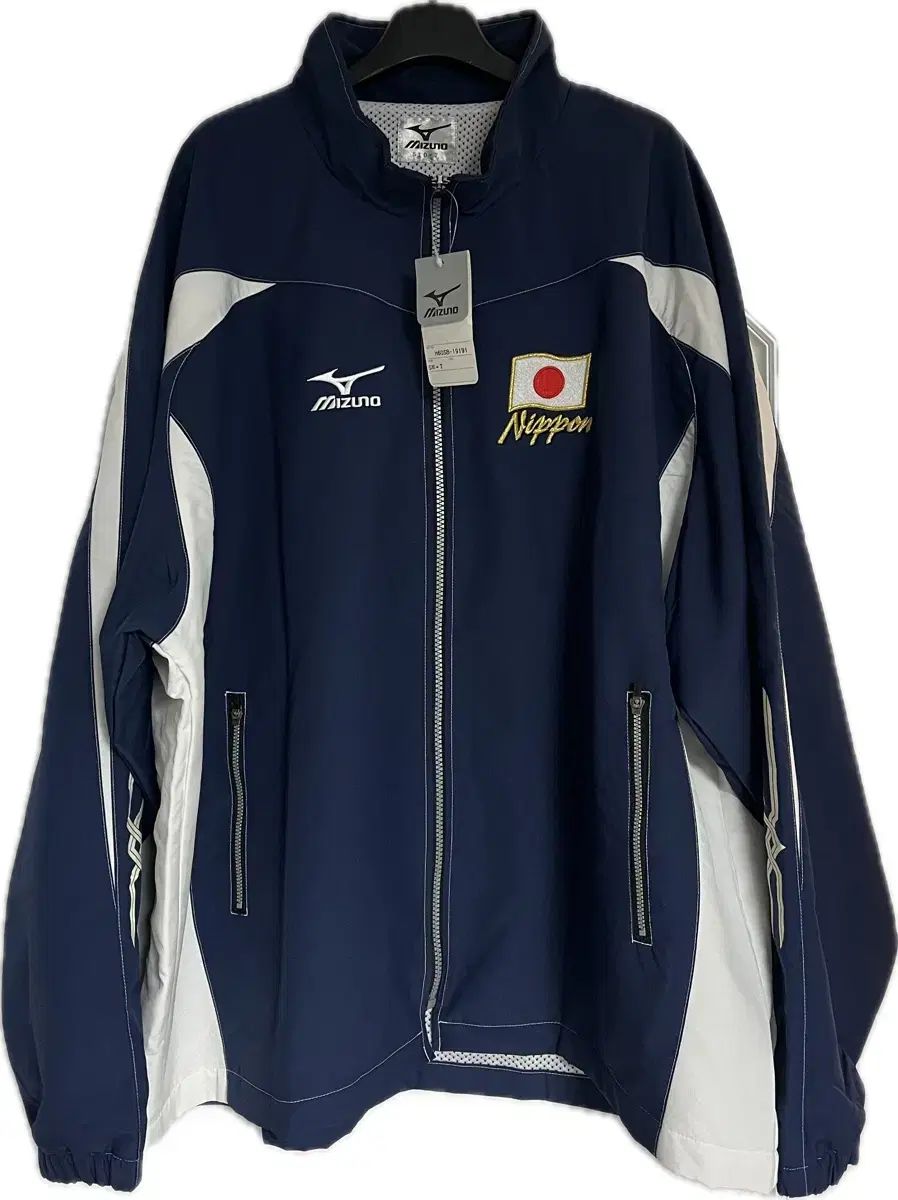新品 ミズノ 日本国家代表 ウーブン ウィンドブレーカー XL 2XL