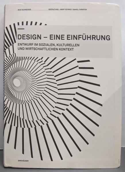 【中古】Design-eine Einfurung／Beat Schneider／Birkhauser Architecture
