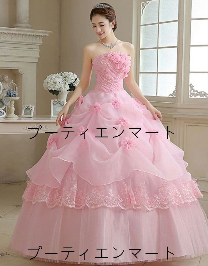 人気商品 新品 春の妖精を思わせる 優美なレースと花モチーフのロマンティックドレス 人気商品 新品 春の妖精を思わせる 優美なレースと花モチーフのロマンティックドレス