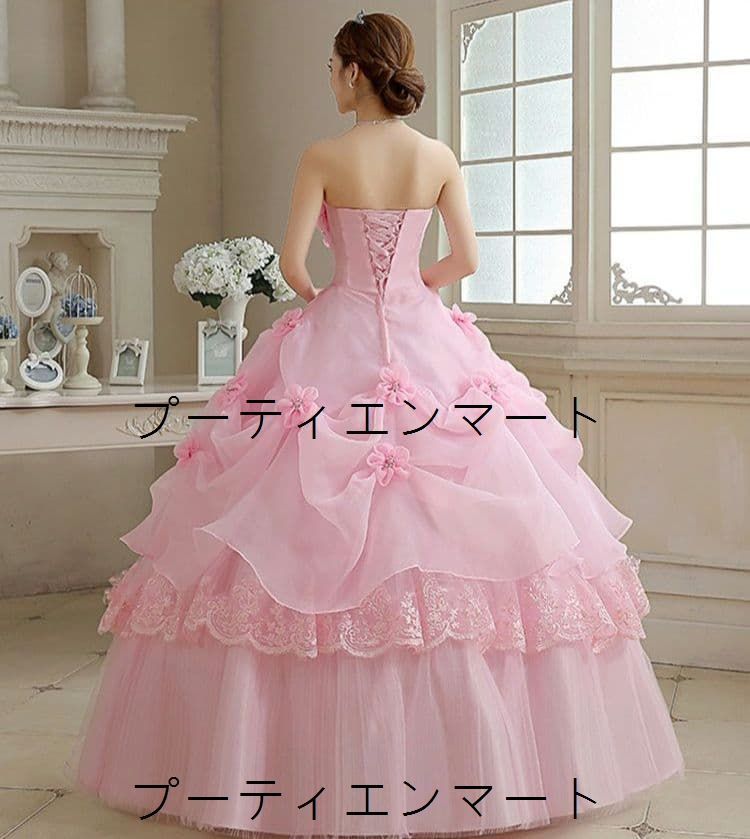 人気商品 新品 春の妖精を思わせる 優美なレースと花モチーフのロマンティックドレス 人気商品 新品 春の妖精を思わせる 優美なレースと花モチーフのロマンティックドレス