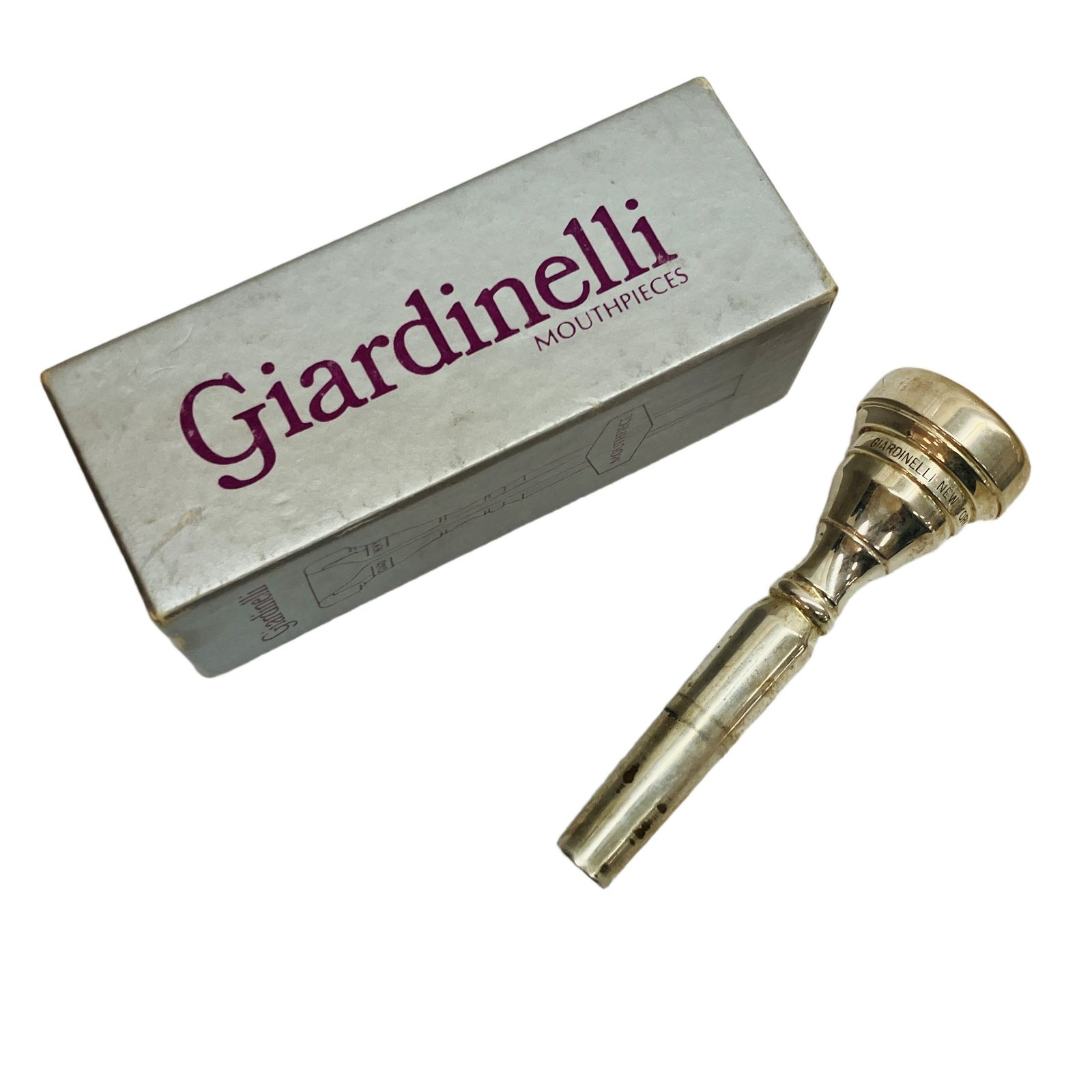 Giardinelli New York 10S トランペット マウスピース 銀メッキ 管楽器