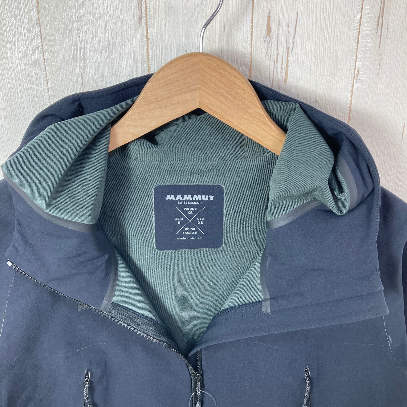 📦️Men's XS ブラック系 Mammut ( マムート ) マサオ ソフトシェル
