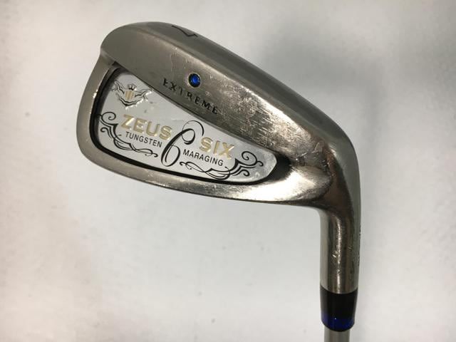 返品OK 【中古ゴルフクラブ】(6本セット)第一ゴルフ ZEUS SIX エクストリーム アイアン MCI 50 7～9.P.A.S