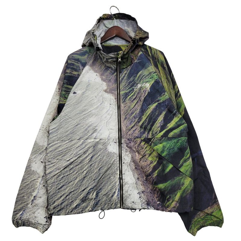 中古品】 STUSSY ステューシー COASTLINE BEACH SHELL JACKET 115659
