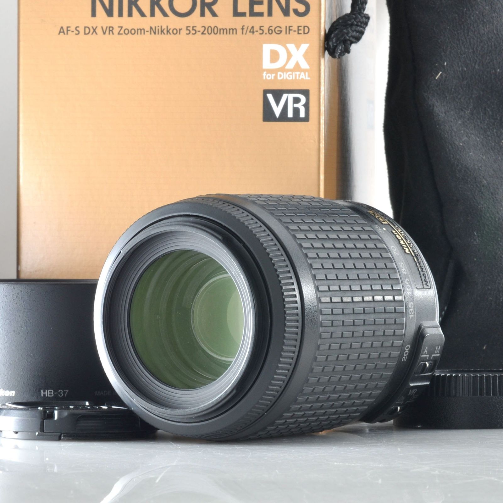 【ニコン】オートフォーカスレンズ Nikon AF-S DX NIKKOR 55-200mm F4-5.6G VR ED #T198D