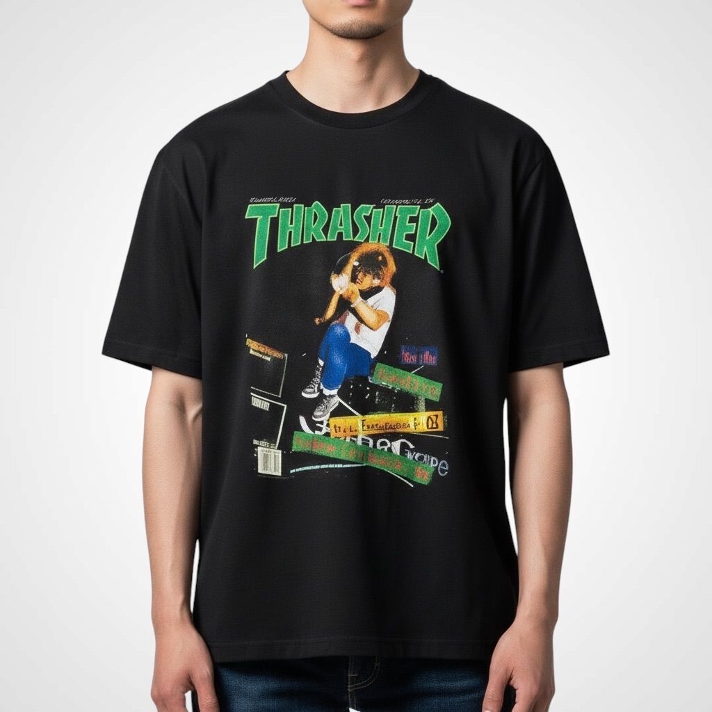 THRASHER February 1987 Vintage Tee 311696 スラッシャー 半袖Tシャツ