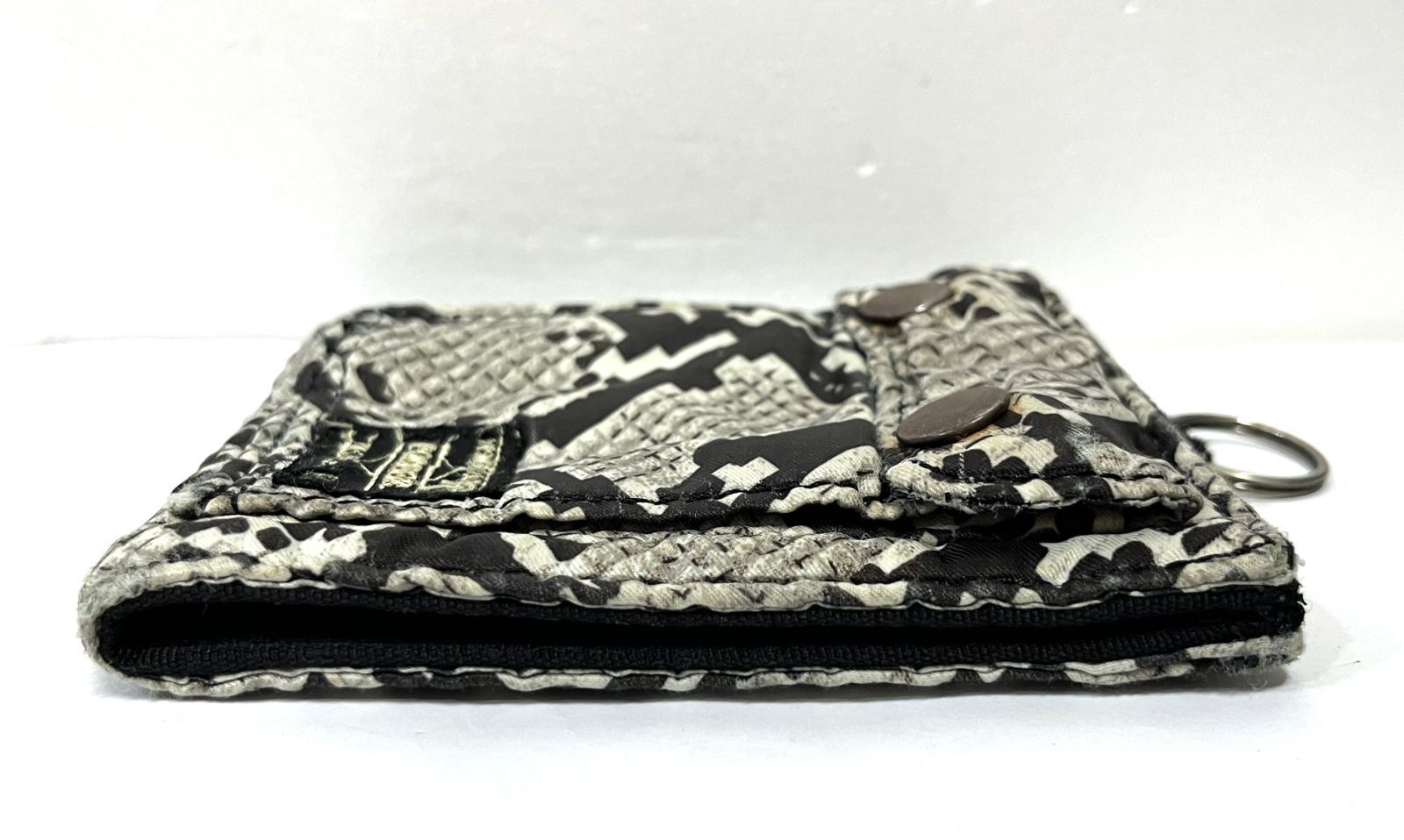 HEAD PORTER｜ヘッドポーター パイソン柄 二つ折りウォレット 財布
