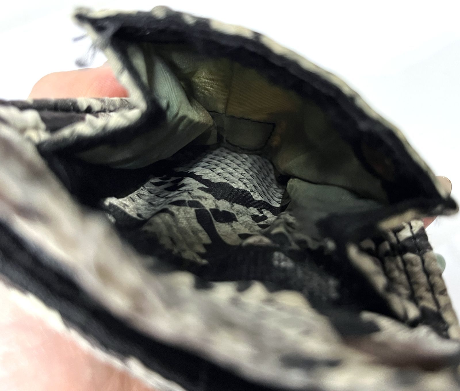HEAD PORTER｜ヘッドポーター パイソン柄 二つ折りウォレット 財布