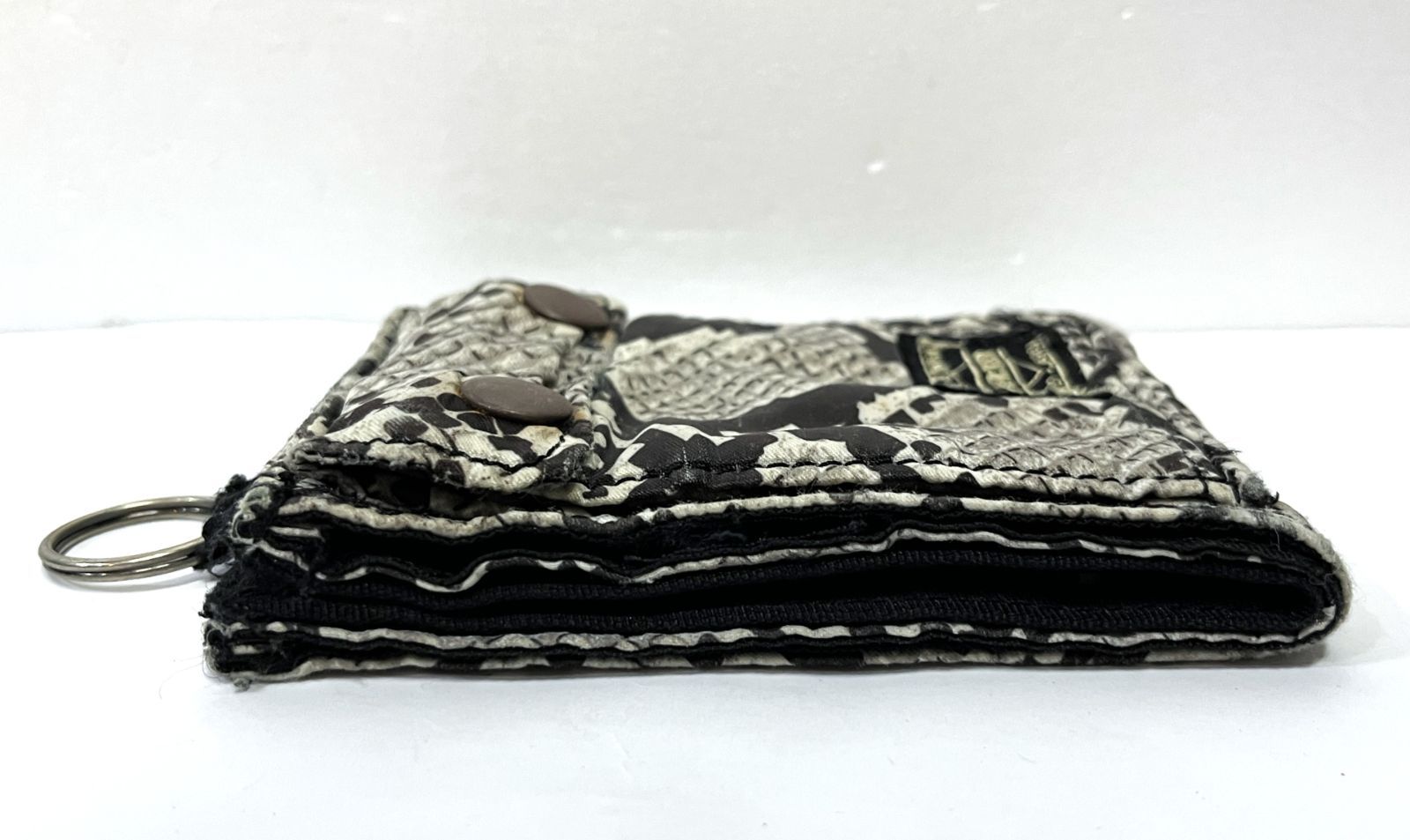 HEAD PORTER｜ヘッドポーター パイソン柄 二つ折りウォレット 財布
