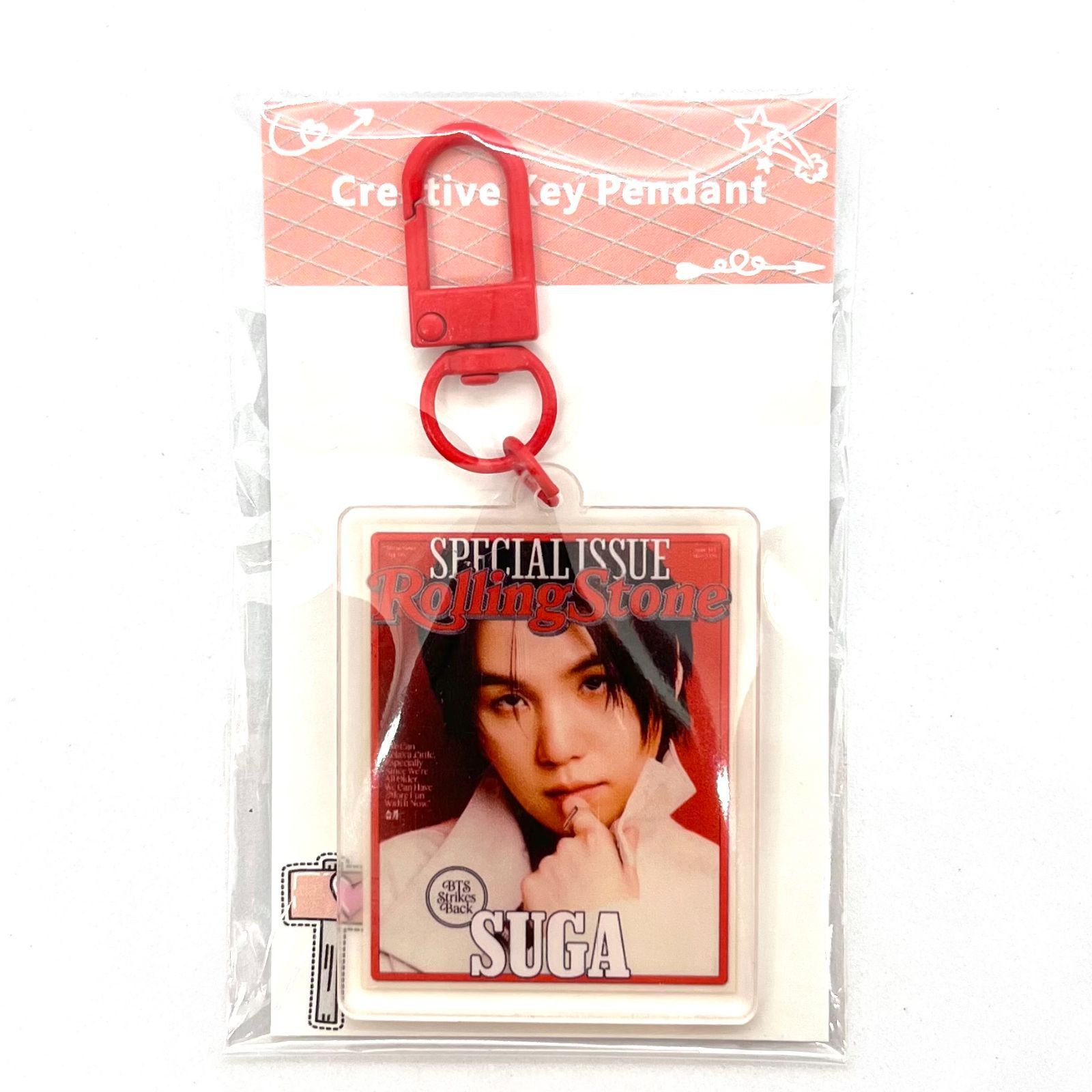 安っ！【SUGA】ARIRANG CDアクリルキーホルダー☆アリラン☆BTS・防弾