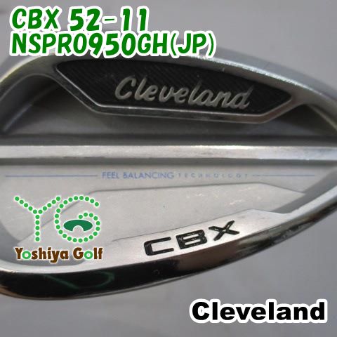 ウェッジ クリーブランド CBX 52-11/NSPRO950GH(JP)/S/52[147866]
