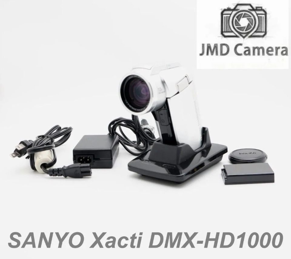 □完動品 SANYO Xacti DMX-HD1000 シルバー ビデオカメラ - メルカリ