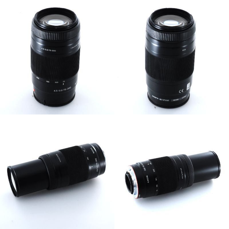 ソニー】SONY 75-300mm F4.5-5.6 オートフォーカスレンズ ソニー