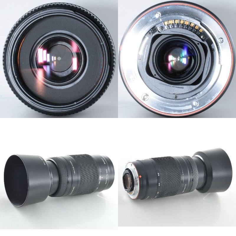 T*s様 ソニー ミノルタ、レンズ群セット、5本 ソニー】SONY 75-300mm F4.5-5.6 オートフォーカスレンズ ソニー