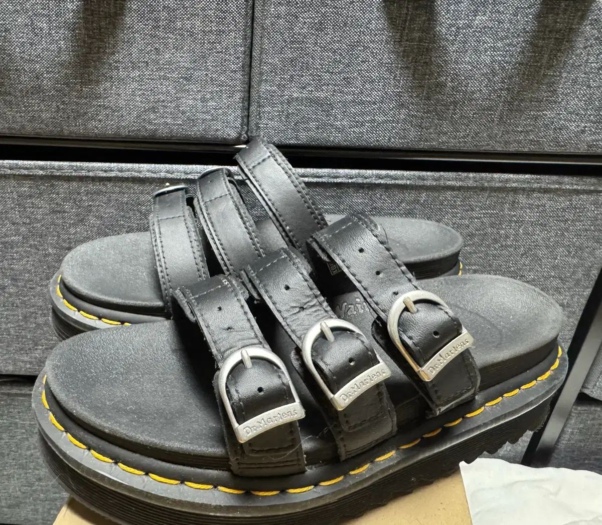 DR. MARTENS ドクターマーチン スリッパ ブレア スライド uk4 (230-240)