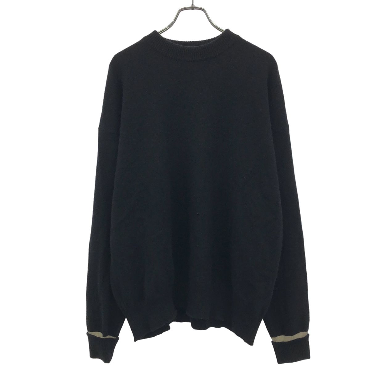THE RERACS ザ リラクス 20AW ヤクウールニットセーター 20FW-REKN-077 ブラック F