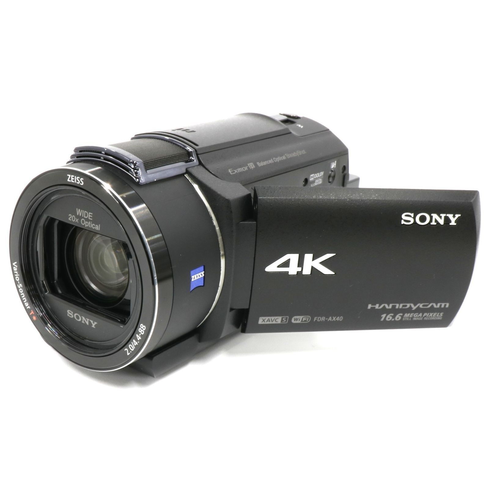 中古 ソニー 4Kビデオカメラ FDR-AX40 ブラウン fdr-ax40 【可(C)】