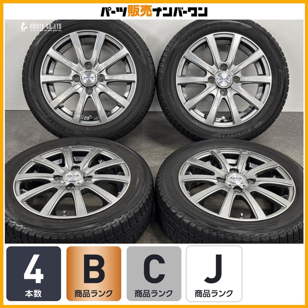 軽自動車サイズ】ZACK 14in 4.5J +45 PCD100 ヨコハマ アイスガード