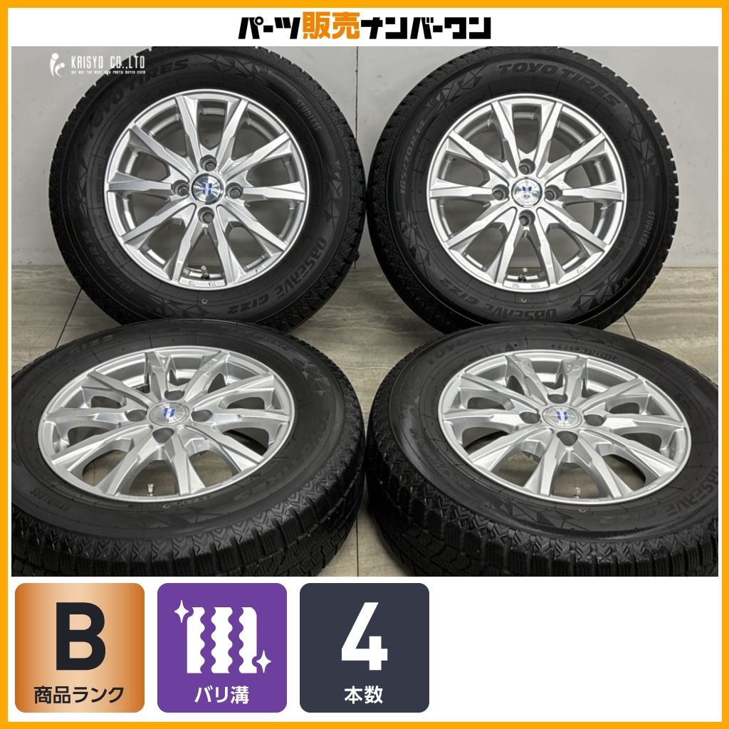 バリ溝】Weds NEXTA 14in 5.5J +33 PCD100 トーヨー オブザーブGIZ2