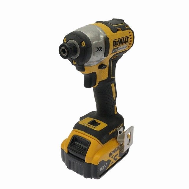 ☆中古品☆DEWALT デウォルト 18V コードレスインパクトドライバー DCF887M2 バッテリ2個(4.0Ah) 充電器 ケース付 充電式129034 ☆中古品☆DEWALT デウォルト 18V コードレスインパクトドライバー DCF887M2 バッテリ2個(4.0Ah) 充電器 ケース付 充電式129034