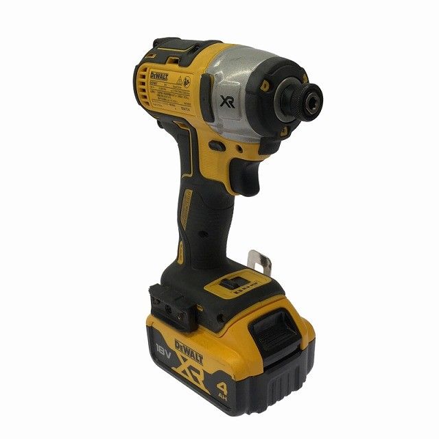 ☆中古品☆DEWALT デウォルト 18V コードレスインパクトドライバー DCF887M2 バッテリ2個(4.0Ah) 充電器 ケース付 充電式129034 ☆中古品☆DEWALT デウォルト 18V コードレスインパクトドライバー DCF887M2 バッテリ2個(4.0Ah) 充電器 ケース付 充電式129034