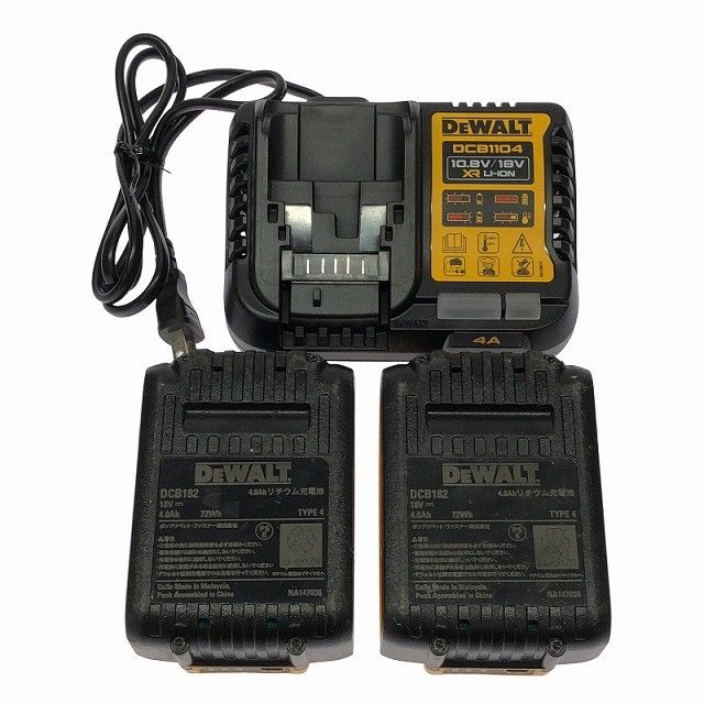 ☆中古品☆DEWALT デウォルト 18V コードレスインパクトドライバー DCF887M2 バッテリ2個(4.0Ah) 充電器 ケース付 充電式129034 ☆中古品☆DEWALT デウォルト 18V コードレスインパクトドライバー DCF887M2 バッテリ2個(4.0Ah) 充電器 ケース付 充電式129034