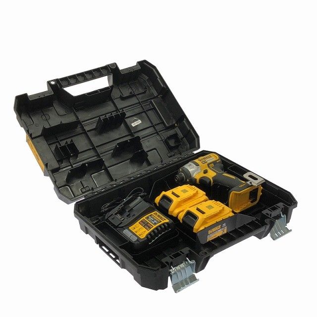 ☆中古品☆DEWALT デウォルト 18V コードレスインパクトドライバー DCF887M2 バッテリ2個(4.0Ah) 充電器 ケース付 充電式129034 ☆中古品☆DEWALT デウォルト 18V コードレスインパクトドライバー DCF887M2 バッテリ2個(4.0Ah) 充電器 ケース付 充電式129034