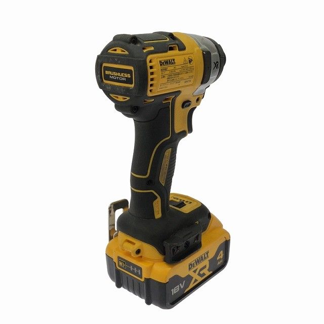 ☆中古品☆DEWALT デウォルト 18V コードレスインパクトドライバー DCF887M2 バッテリ2個(4.0Ah) 充電器 ケース付 充電式129034 ☆中古品☆DEWALT デウォルト 18V コードレスインパクトドライバー DCF887M2 バッテリ2個(4.0Ah) 充電器 ケース付 充電式129034