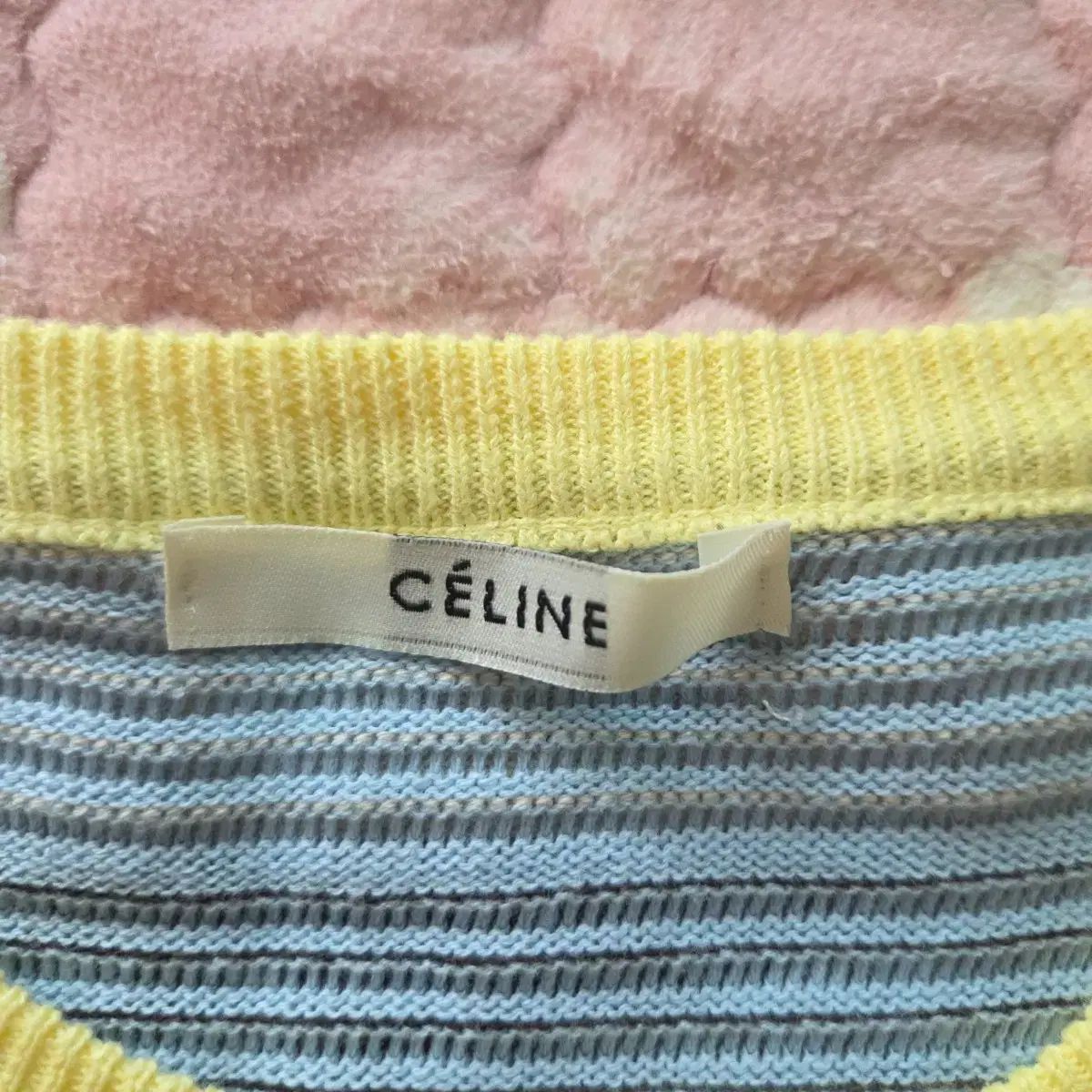 Celine セリーヌ マルチ ストライプ スウェット