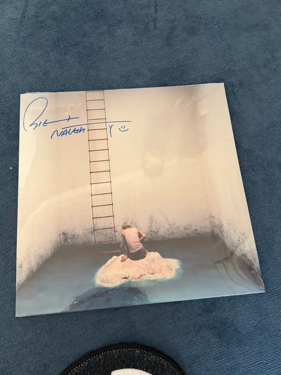 BIG Naughty コバルトと 海軍 それら の間 LP 新品