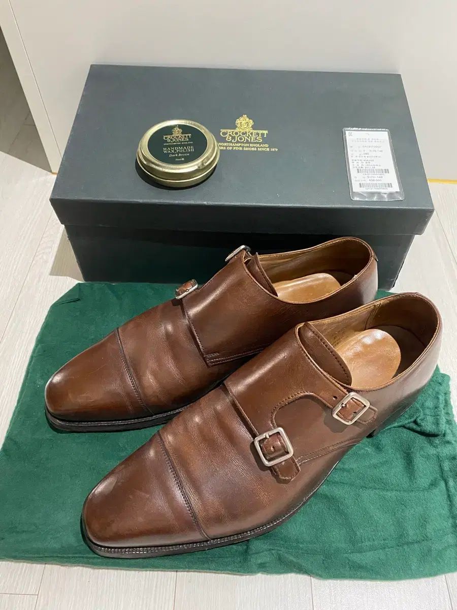 Crockett&Jones(クロケット&ジョーンズ) ダブルモンク 8E