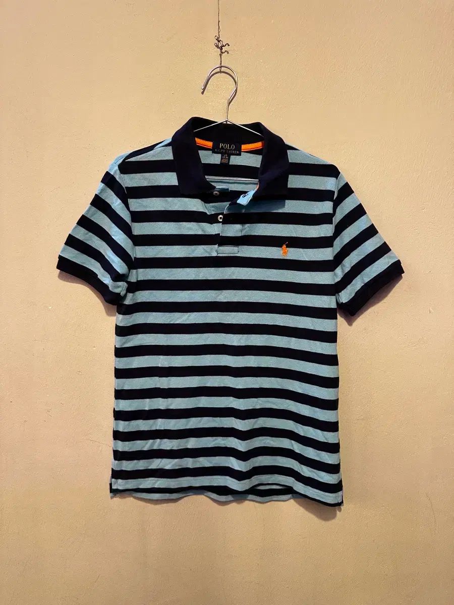 ポロラルフローレン ストライプ 半袖 カラーTシャツ