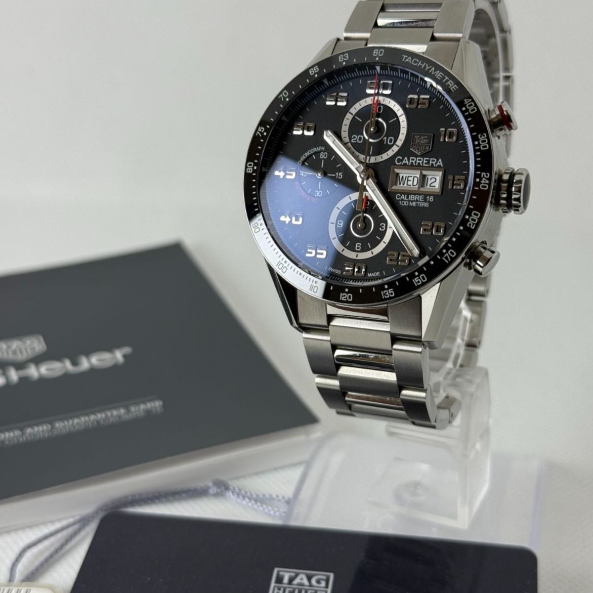 TAG Heuer カレラ Carrera CV2A1R Calibre 16 クロノグラフ 自動巻 メンズ 腕時計