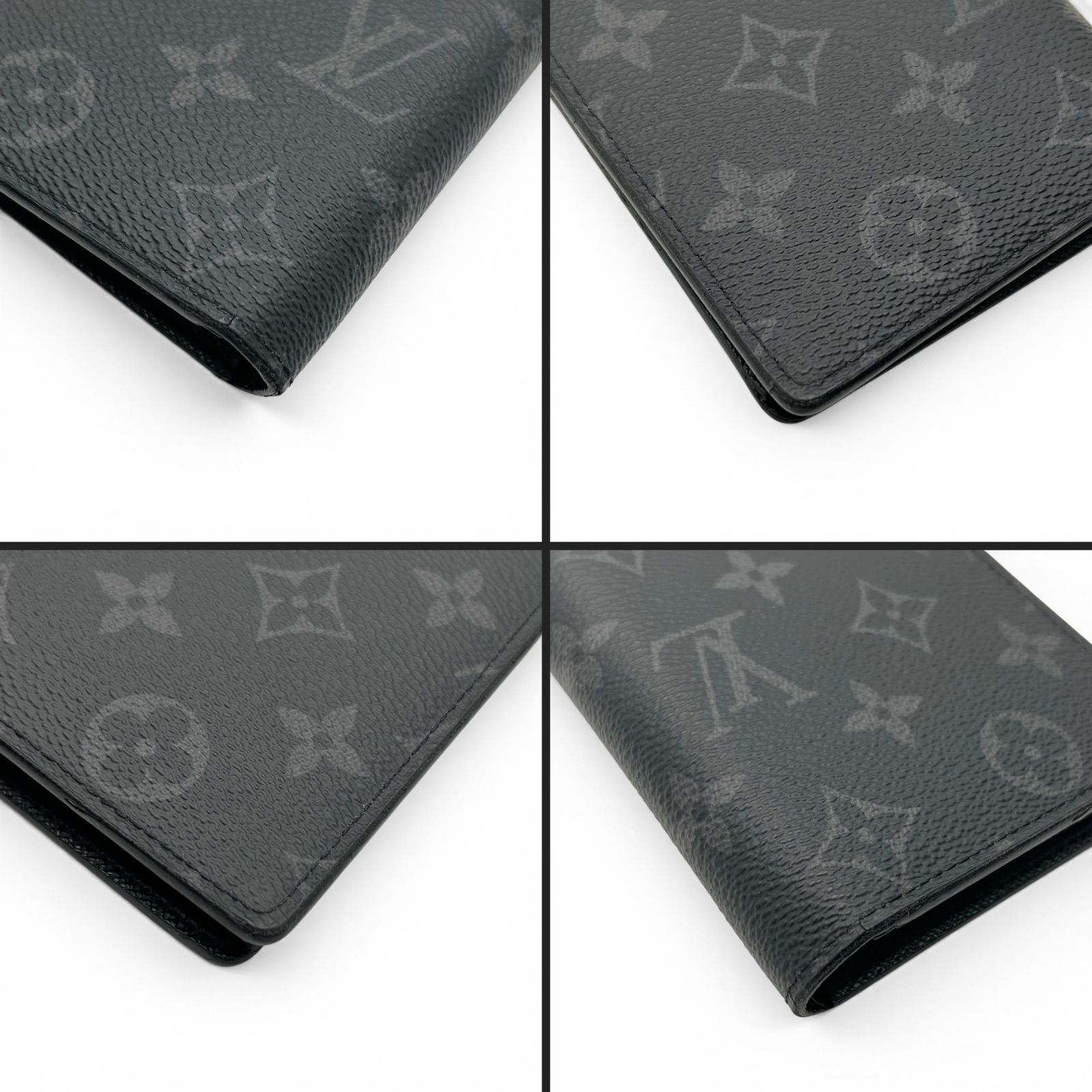 LOUIS VUITTON ルイヴィトン モノグラムエクリプス ブラザ 長財布 二 